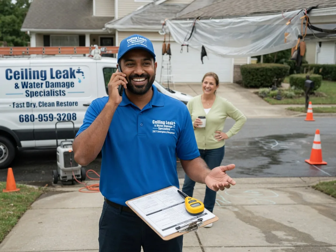 Ceiling Leak Cleanup Joseph, OR FAQs